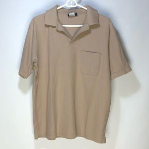 Puritan Tan Polo Shirt - Size Men’s Large